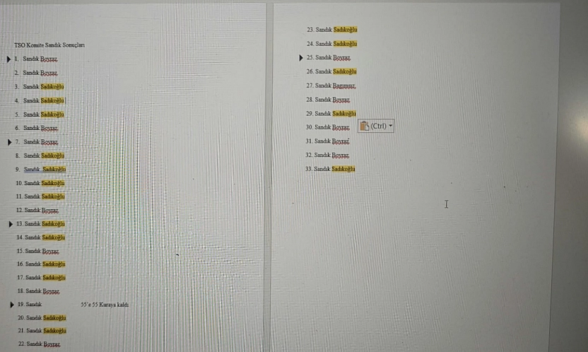 TSO'da Seçimi Sadıkoğlu Grubu Kazandı
