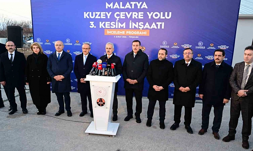 Malatya Kuzey Çevre Yolu ile geçiş süresi 50 dakikadan 25 dakikaya düşecek