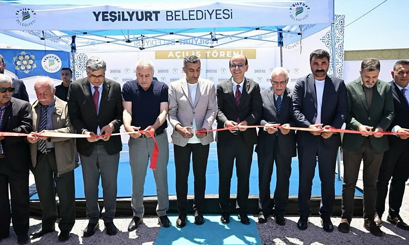 İlhan Geçit sözünü tuttu, Yeşilyurt'ta üçüncü eser hizmete açıldı!