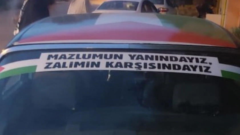 Mazlumun yanında zalimin karşısındayız