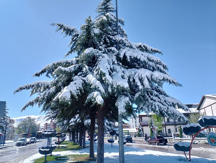 Malatya'da kış bitmek bilmiyor: Hava sıcaklığı 10 derece altında seyredecek…