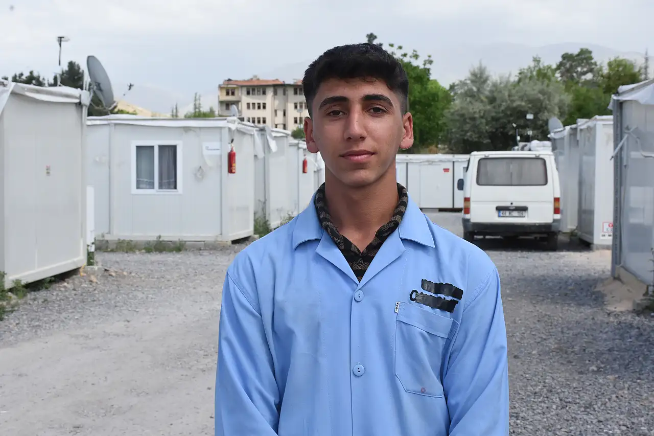 Konteynerler meslek lisesi öğrencilerine emanet!