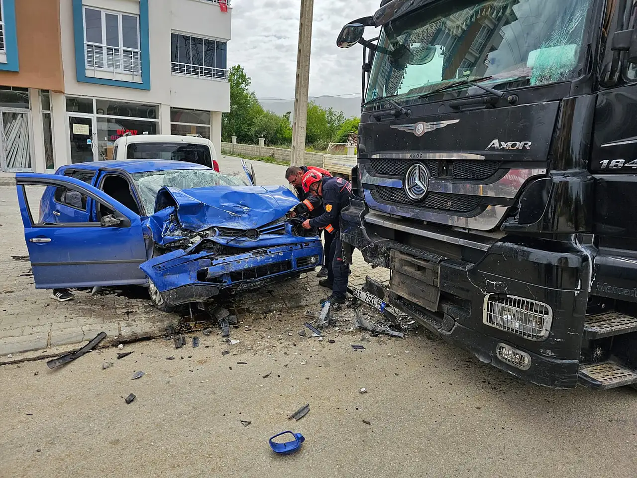 Doğanşehir'de kaza