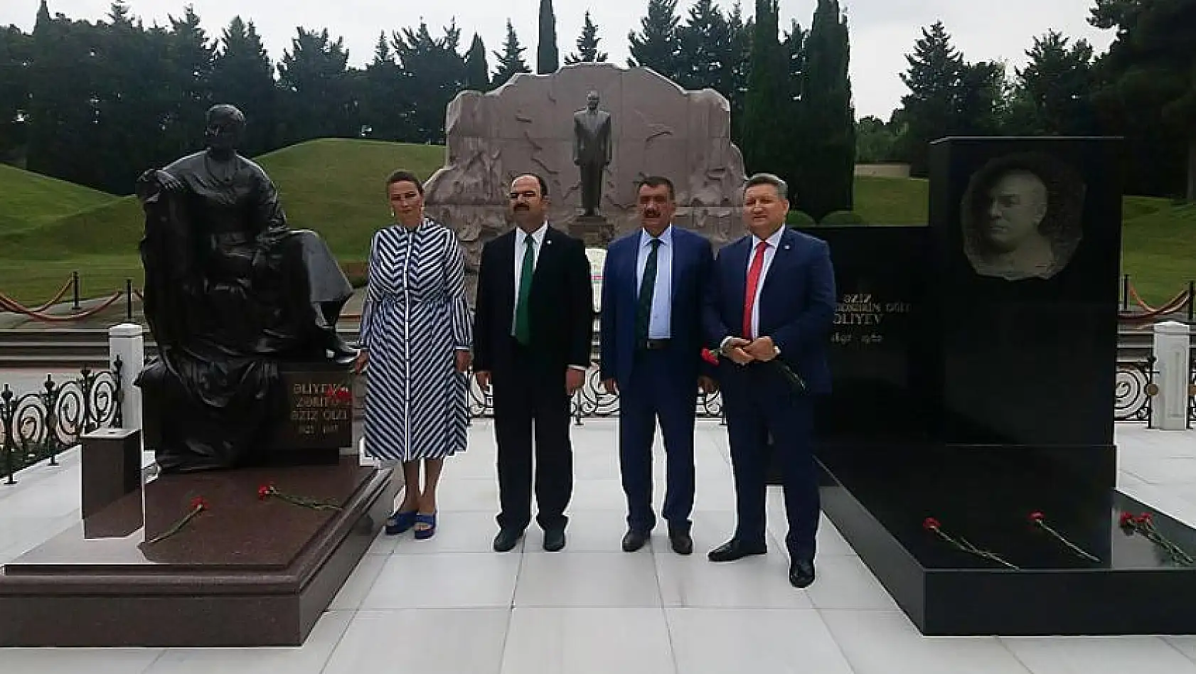 Başkan Gürkan Azerbaycan'da 