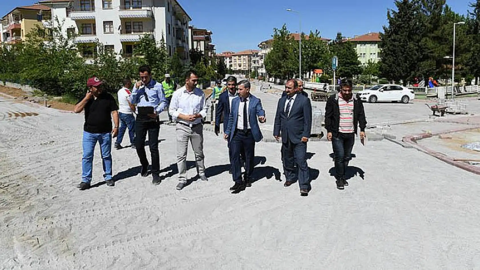 Başkan Çınar sahaya indi 