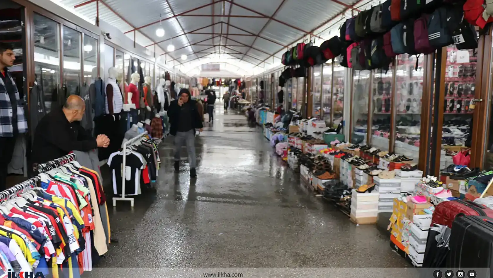 Malatya'da arife günü çarşı pazar boş kaldı
