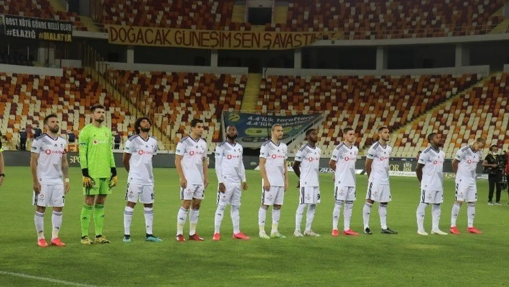 Yeni Malatyaspor 0 Beşiktaş 0 Maç devam ediyor
