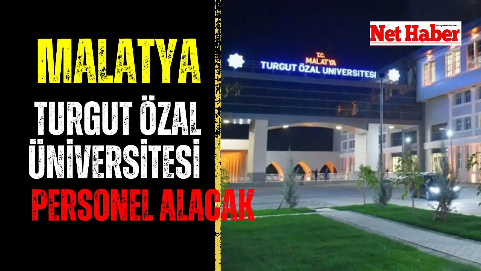 Turgut Özal Üniversitesi personel alacak
