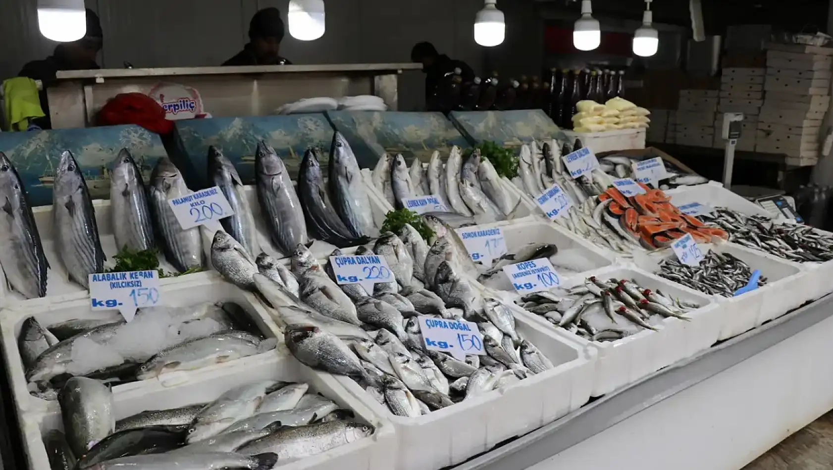 Malatya'da balık bolluğu, satışları arttırdı