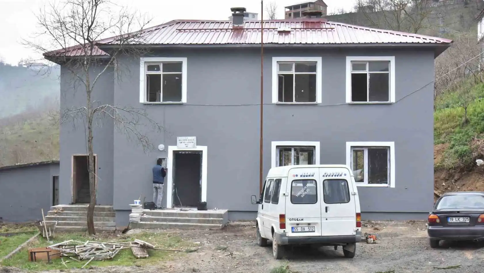 Tekkeköy'e Yeniköy Köy Konağı yapılıyor