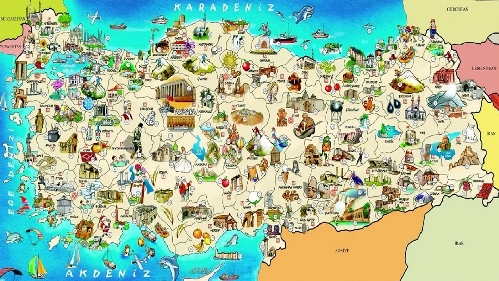 81 İlimizde hangi ilin nesi meşhur? Türkiye'nin Dünya İmajı: Kültür ve Lezzet Dolu Bir Yolculuk!