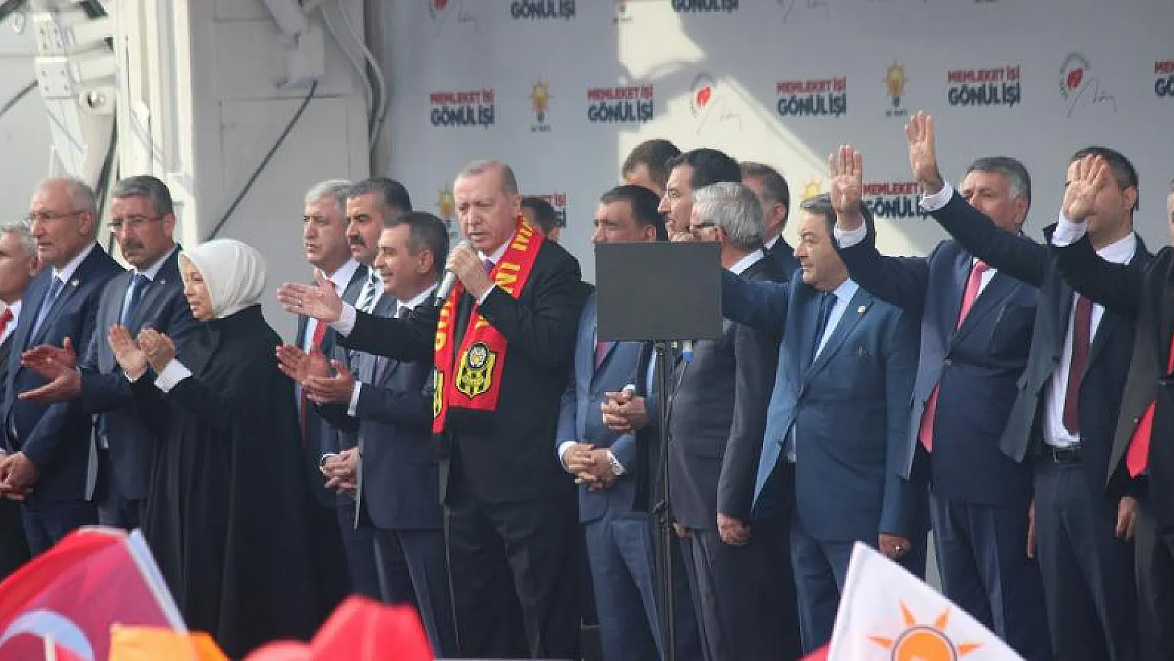 Cumhurbaşkanı Erdoğan Malatyalılardan destek istedi