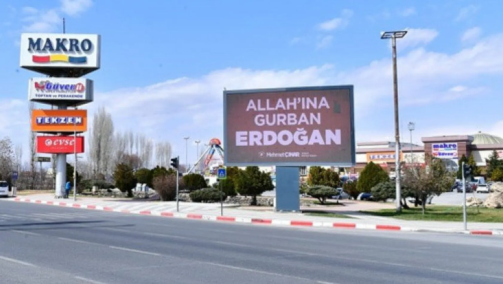 'Allah'ına gurban Erdoğan'
