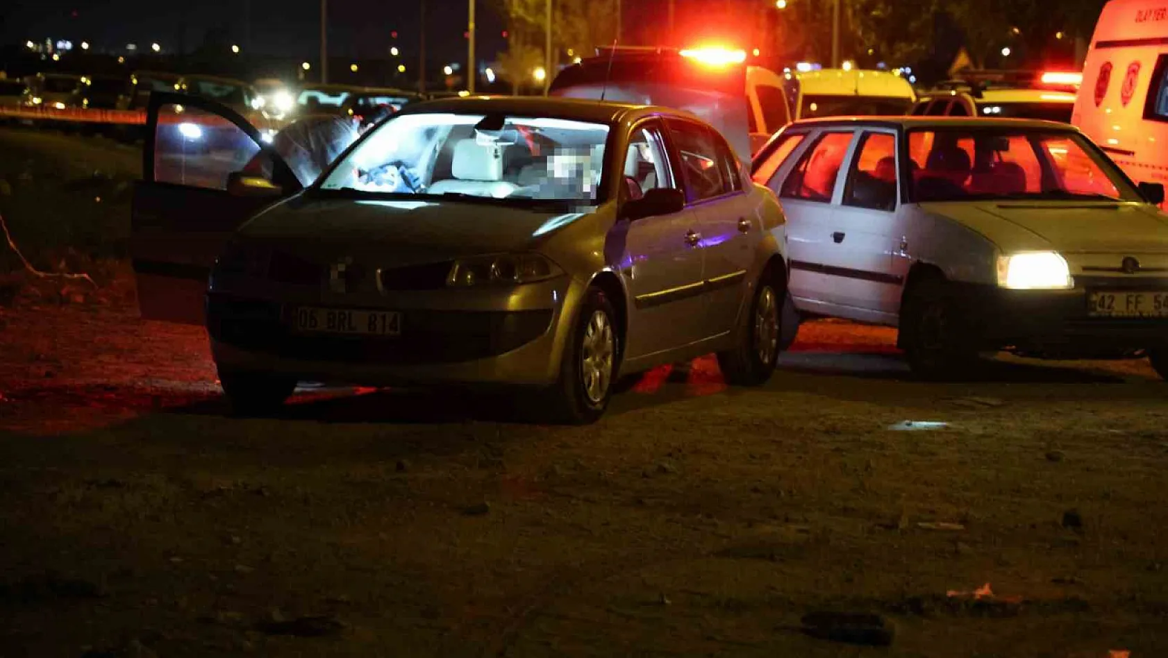 Konya'da Cinayet! Araç İçinde Cansız Beden Bulundu