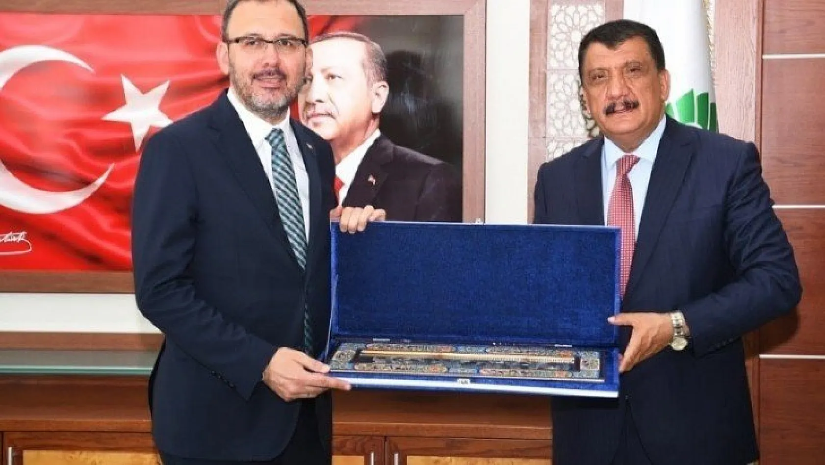 Bakan Kasapoğlu Büyükşehir'de