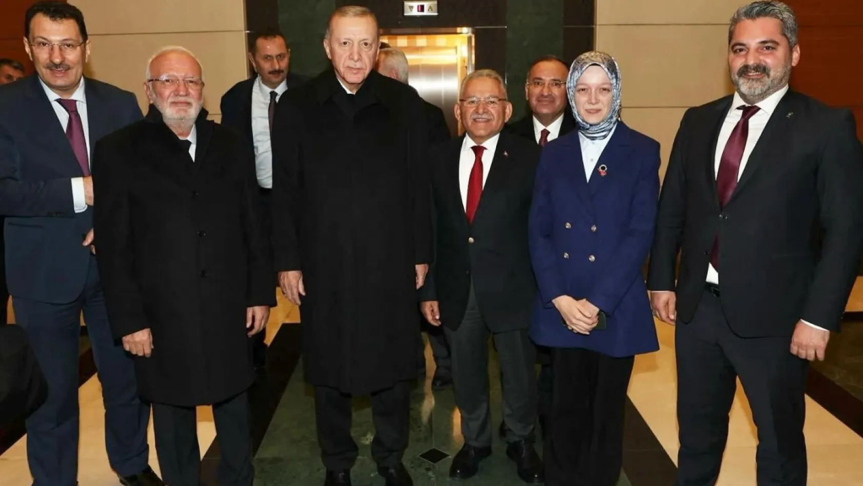 Büyükkılıç, Cumhurbaşkanı Erdoğan ile görüştü