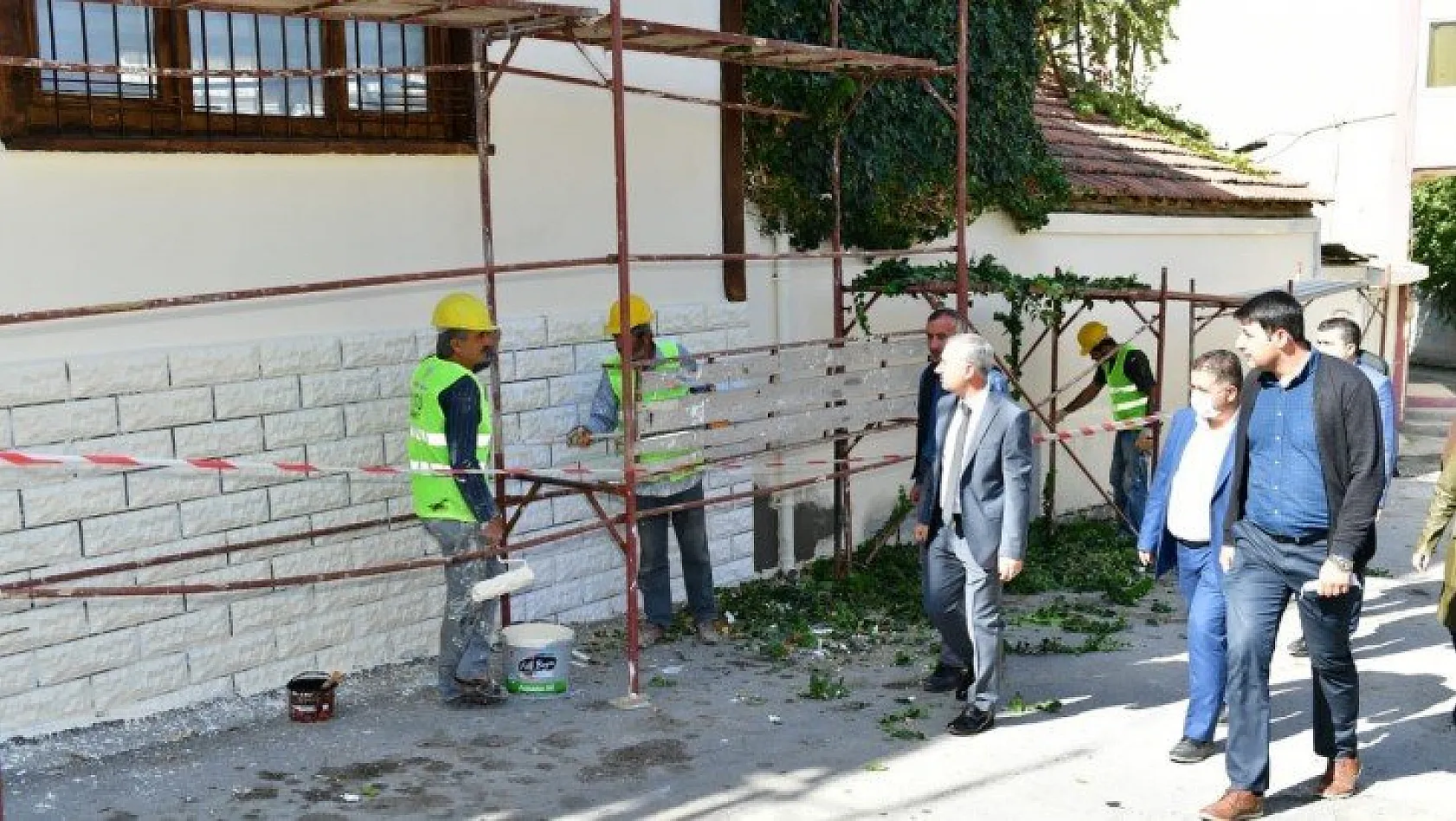 Başkan Çınar çalışmaları inceledi