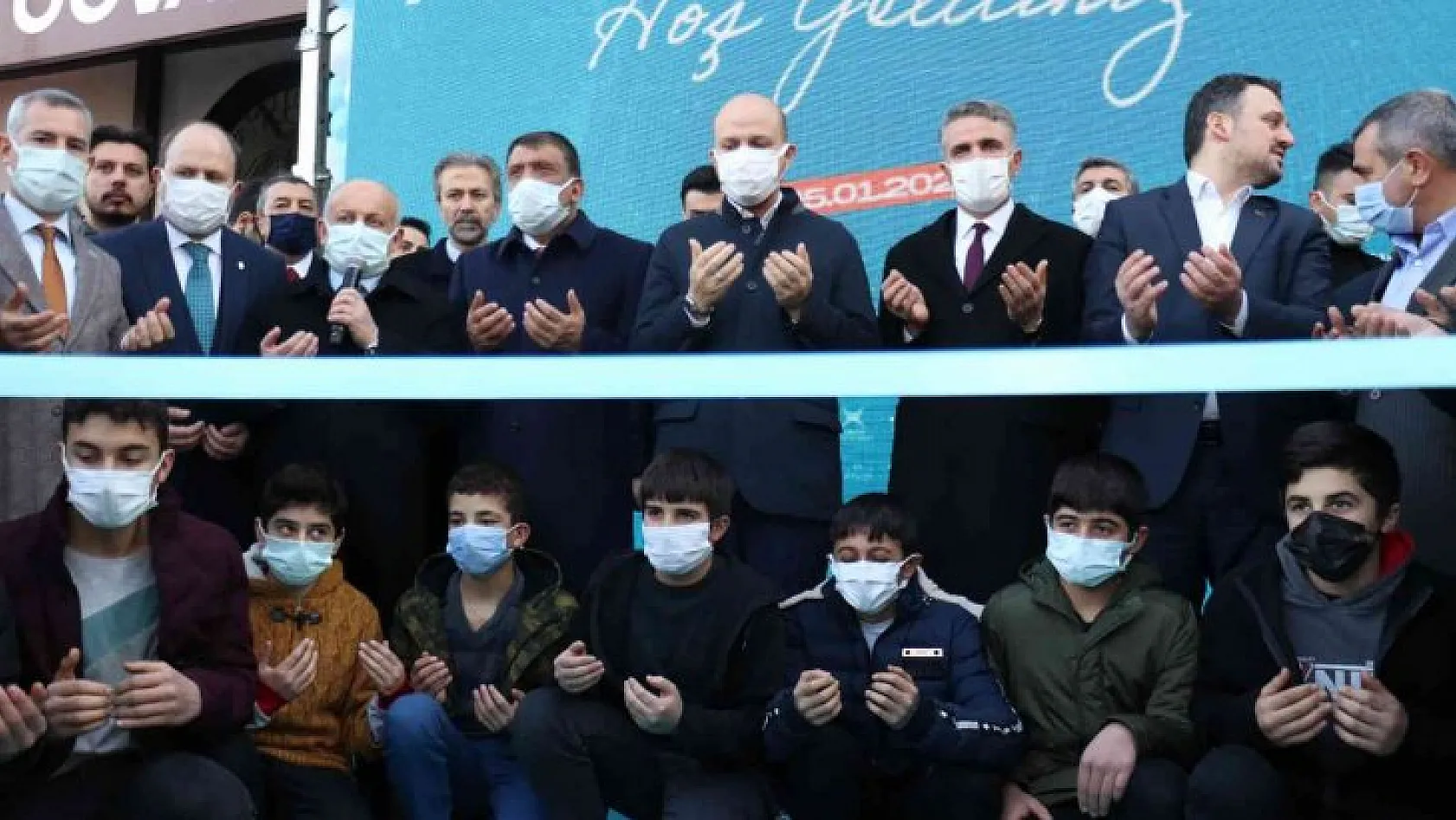 Bilal Erdoğan icathane açılışında