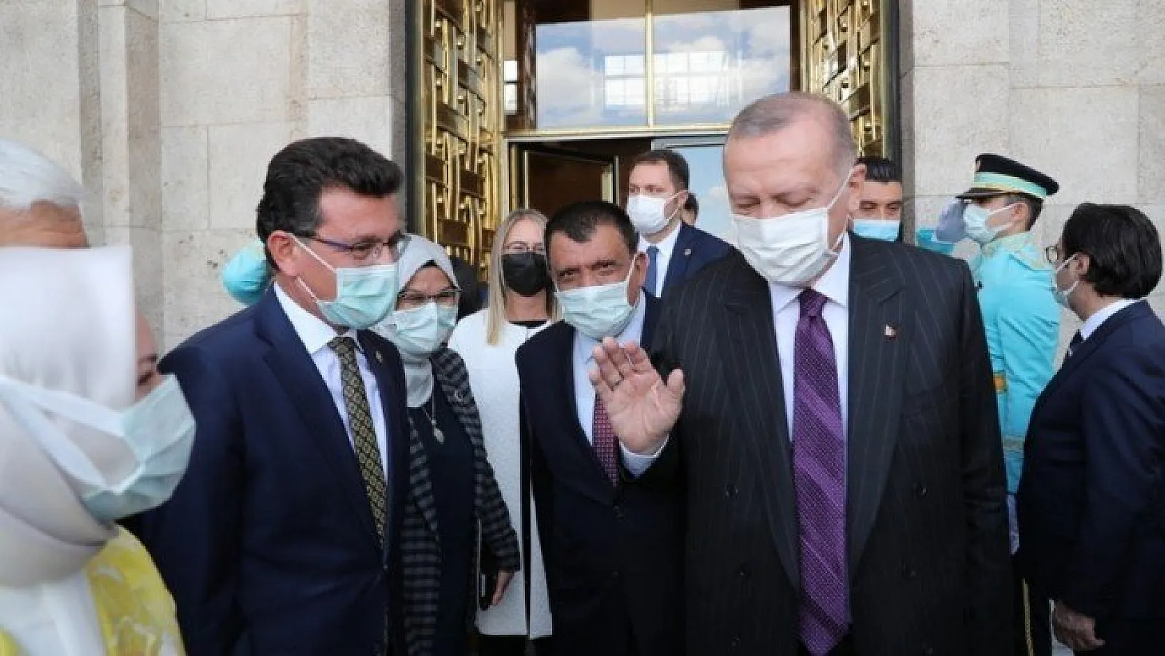 Erdoğan, Gürkan ve Çalık'ı kabul etti