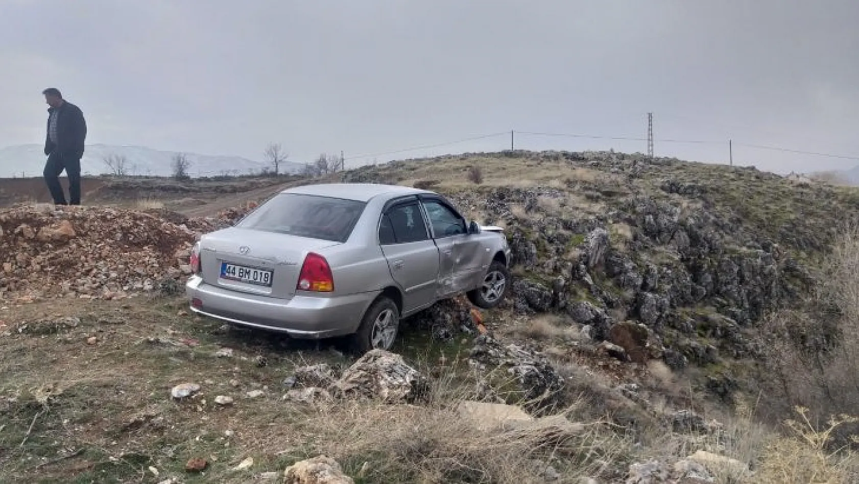 Doğanşehir'de kaza
