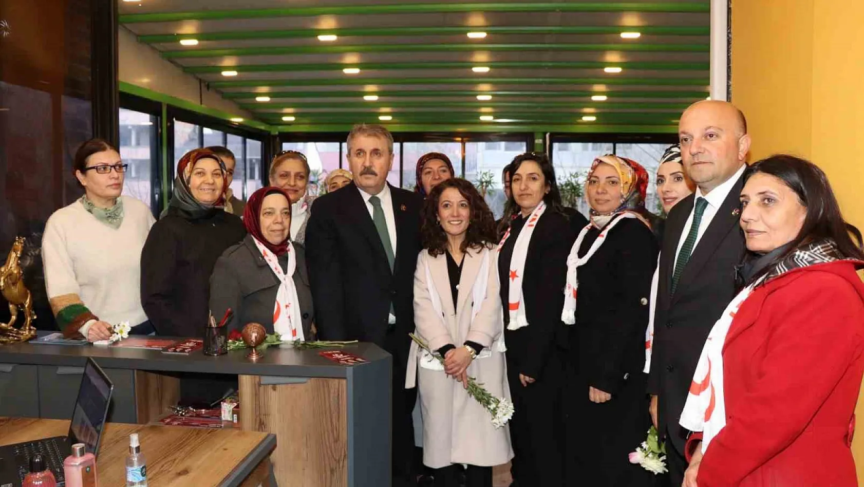 Erzurum'da kadınlara teşekkür