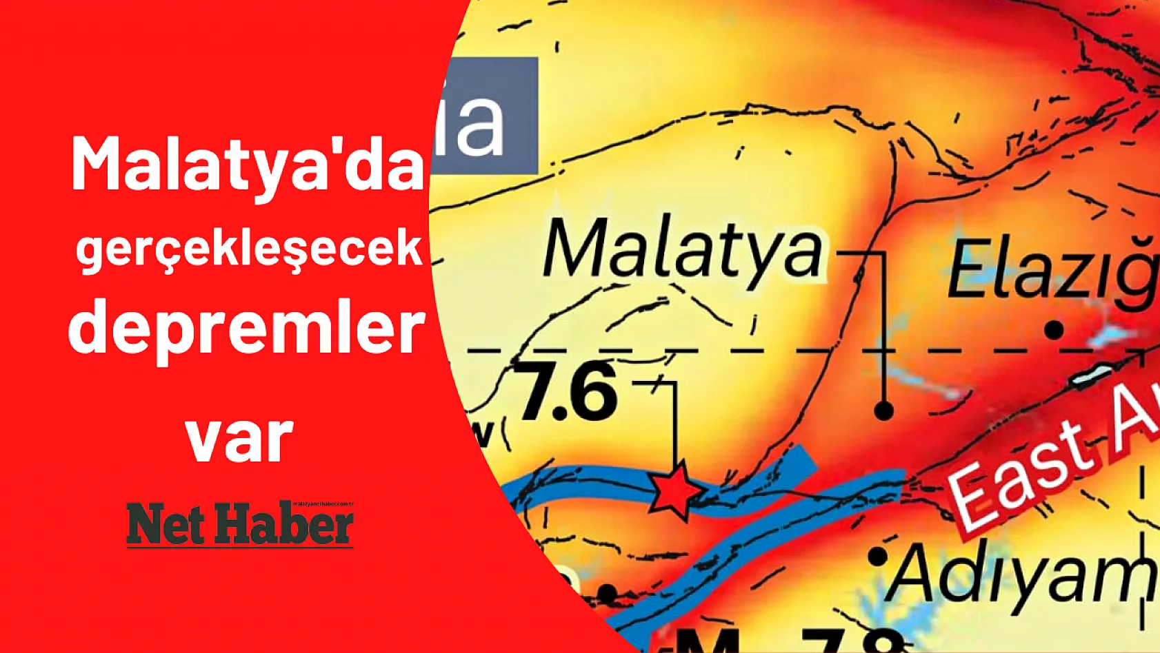 Malatya'da gerçekleşecek depremler var 