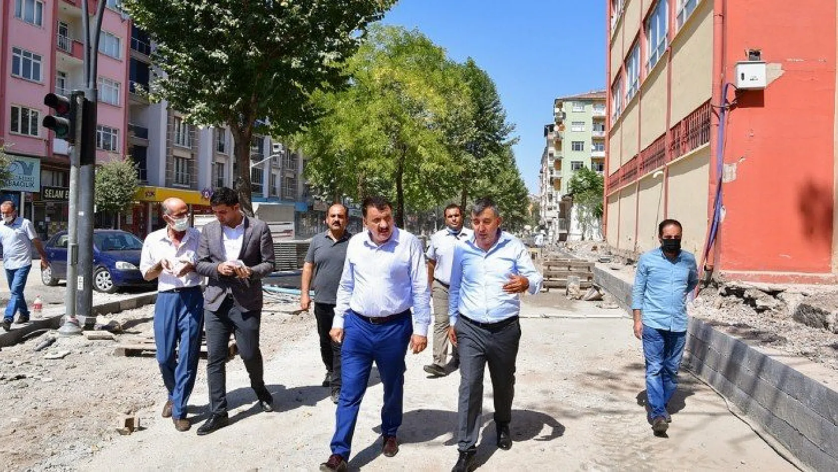 Sivas Caddesi yenileniyor
