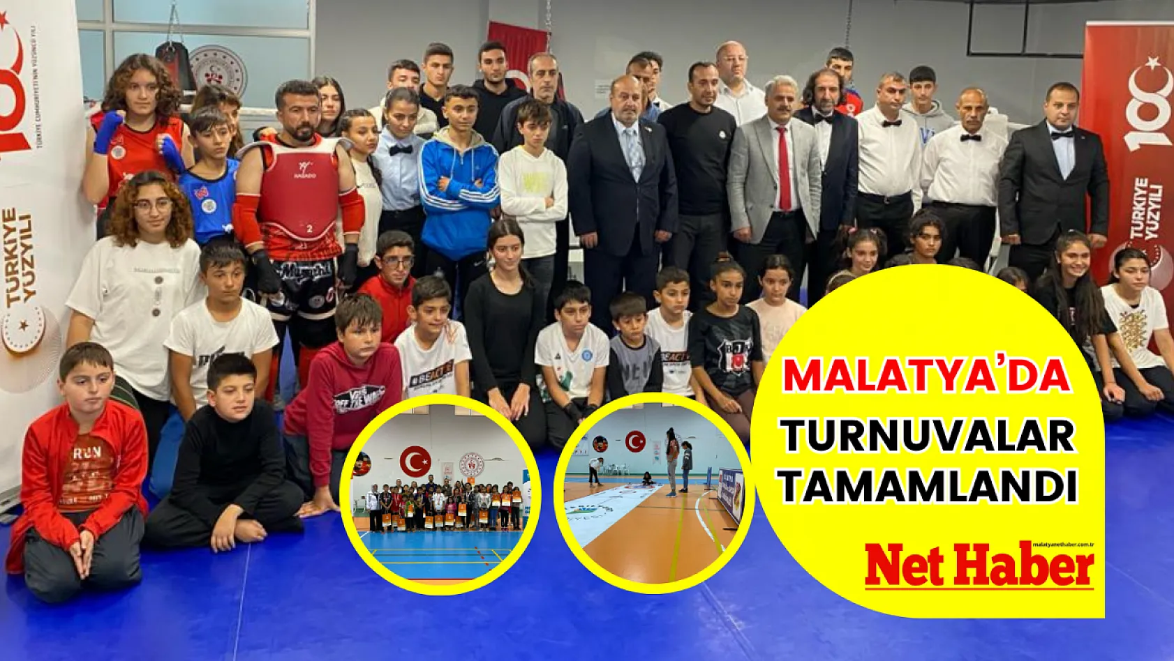 Malatya'da turnuvalar tamamlandı