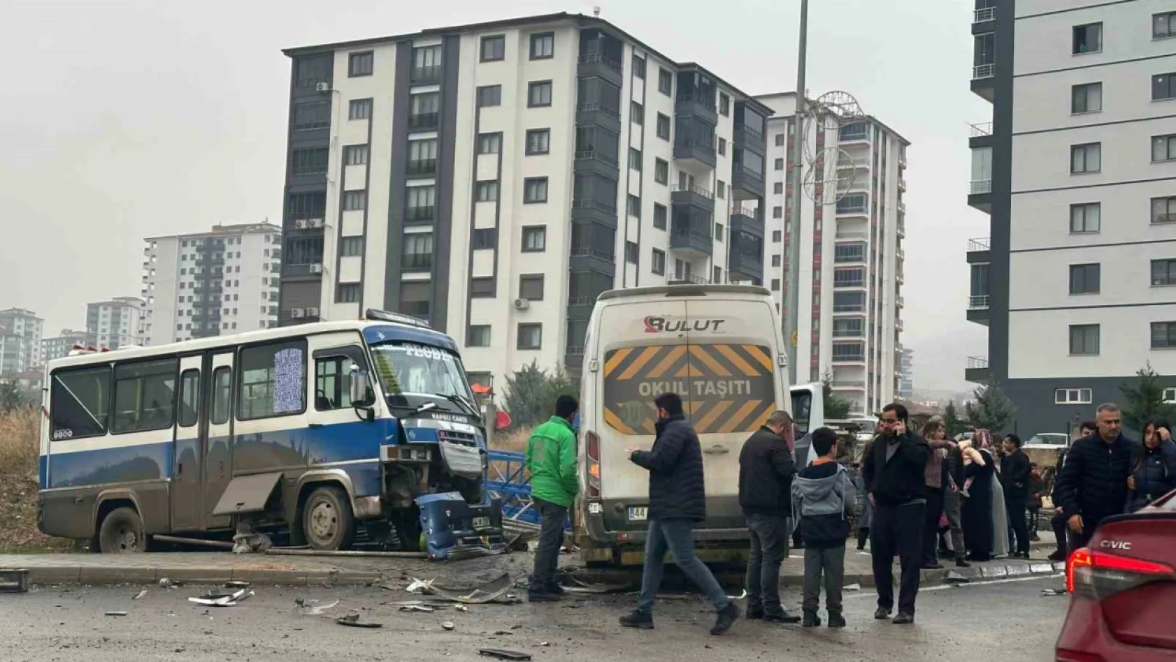Malatya'da feci kaza: 6 yaralı