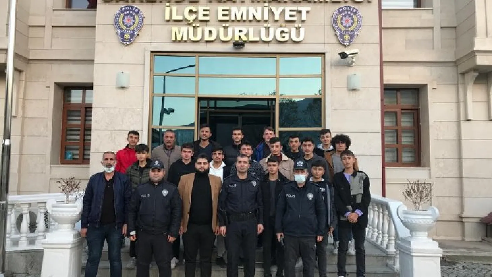 Darendespor'a polis desteği