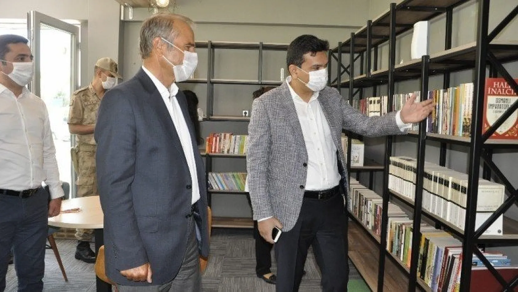 Sezai Yılmaz Kütüphanesi açıldı