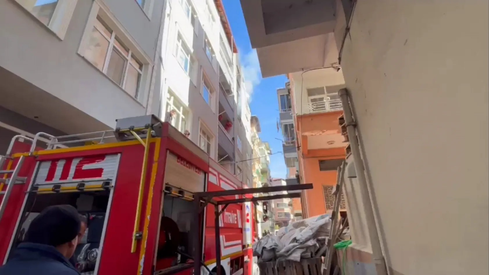Samsun'da ev yangını: 2 çocuk etkilendi