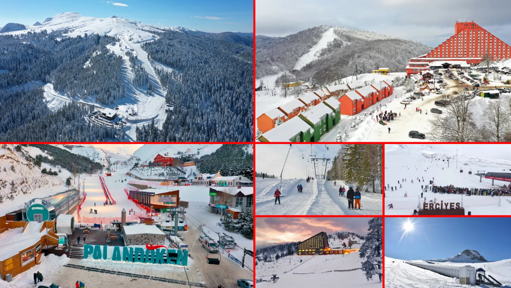 Türkiye'deki kayak merkezleri