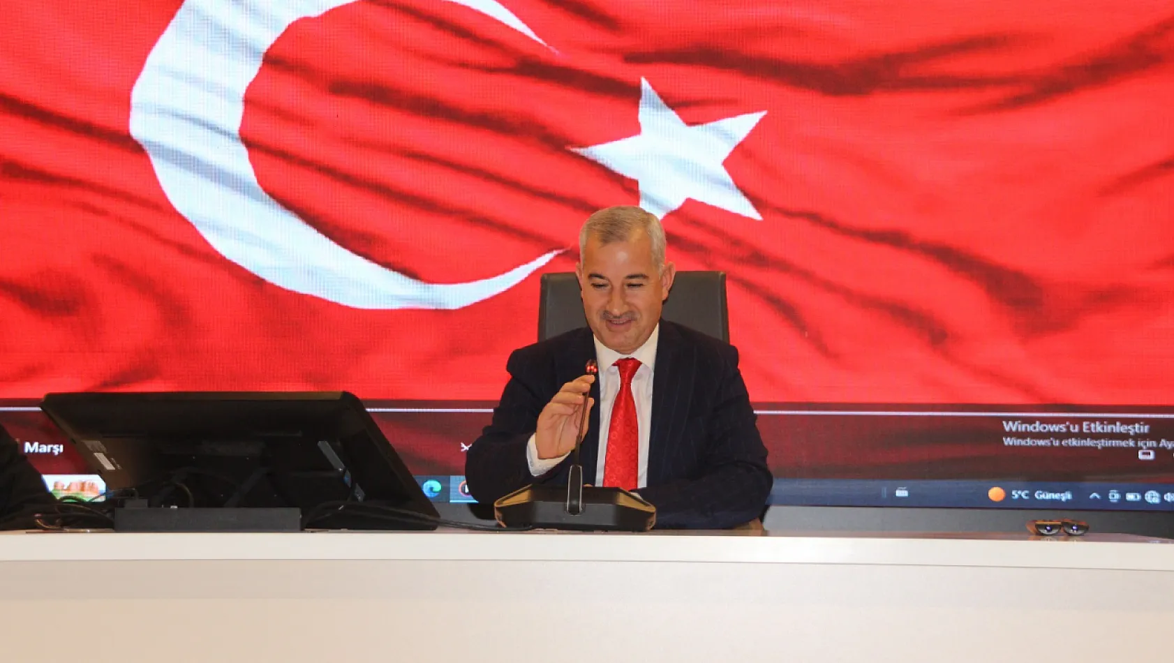 Başkan Çınar'dan veda konuşması!