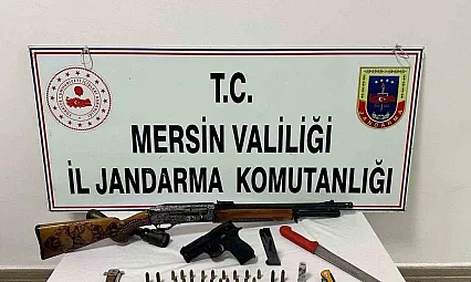 Mersin'de silah kaçakçılarına operasyon!