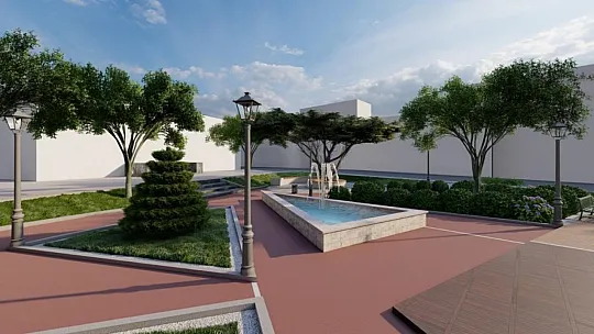 Akçadağ'a modern bir park kazandırılıyor