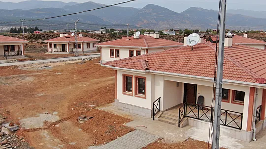 İlk köy evleri haftaya teslim! İşte köy evlerinin hayran bırakan görüntüsü