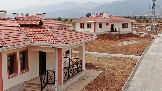 İlk köy evleri haftaya teslim! İşte köy evlerinin hayran bırakan görüntüsü