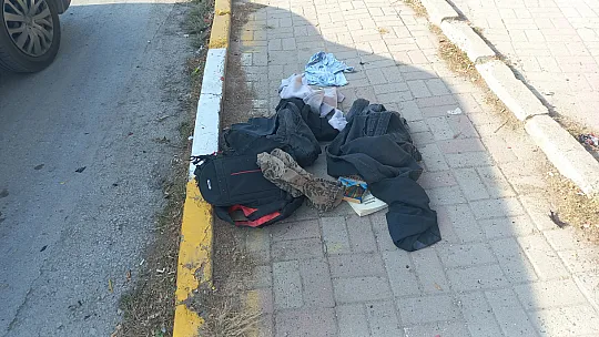 Şüpheli çanta patlatıldı