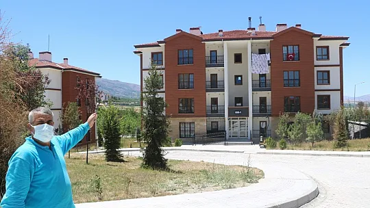 Baraj manzaralı konutlar