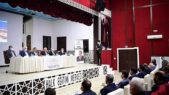 Başkan muhtarlarla buluştu