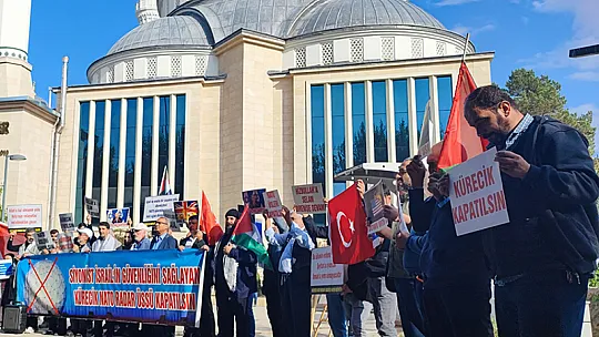 'Küreciği kapat İsrail'i kör et'