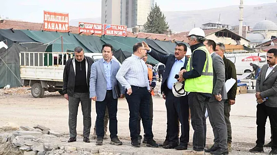 Deprem bölgesi Malatya'da çalışmalara hız verildi