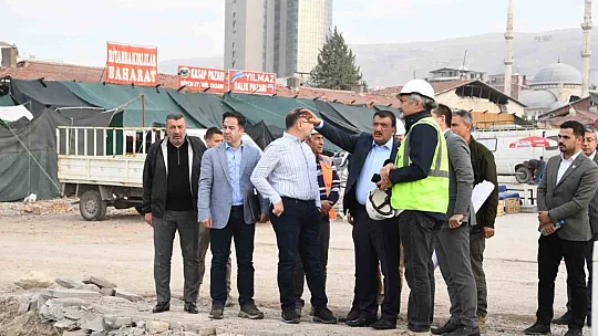 Deprem bölgesi Malatya'da çalışmalara hız verildi