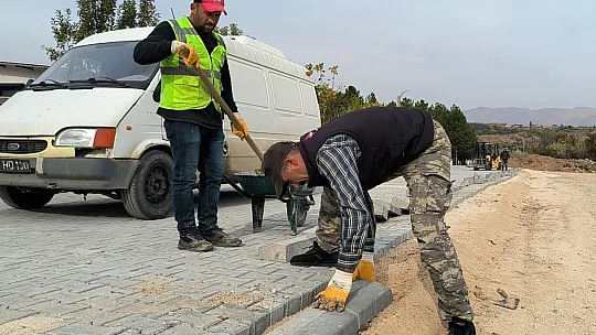 Doğanşehir'de çalışmalar devam ediyor