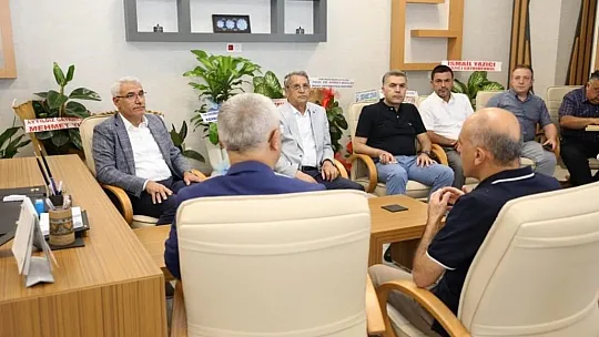 Güder'den Karaaslan'a hayırlı olsun ziyareti