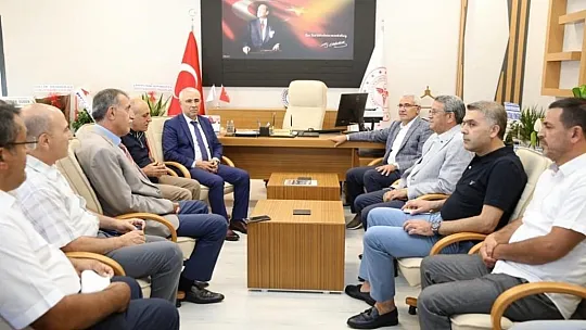 Güder'den Karaaslan'a hayırlı olsun ziyareti