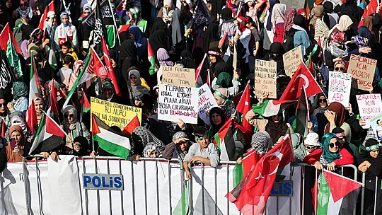 İsrail protesto edildi