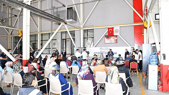 107 kişiye sertifika
