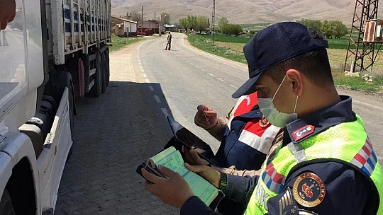 Jandarma'dan sıkı kontrol